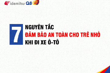 7 nguyên tắc đảm bảo an toàn cho trẻ khi đi ô-tô